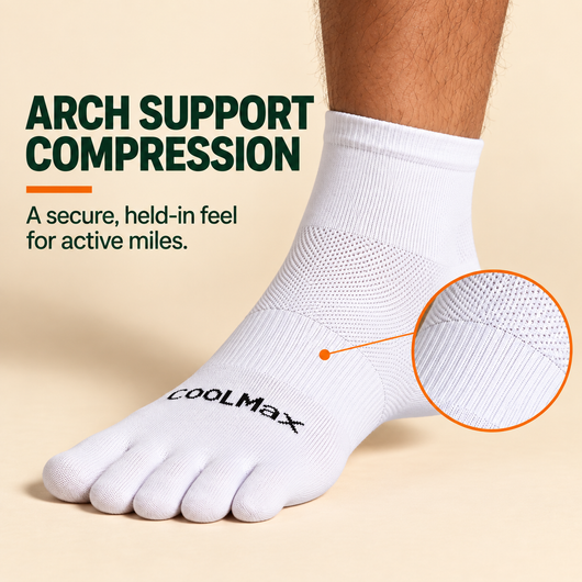 CoolMax - Performance Toe Socks