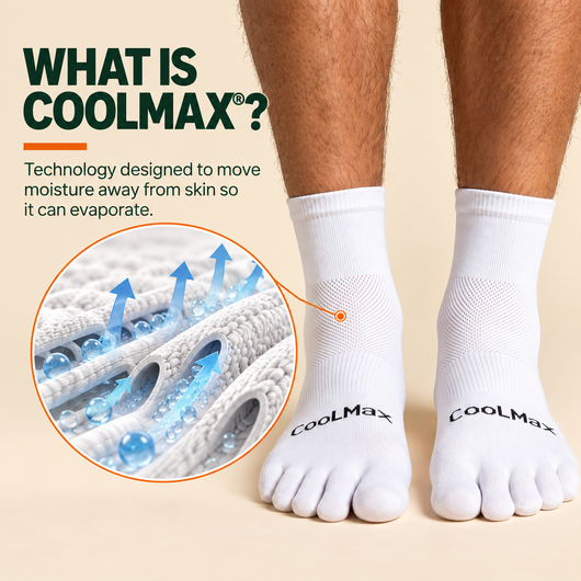 CoolMax - Performance Toe Socks