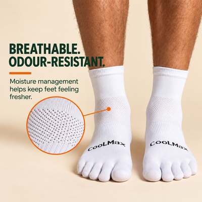CoolMax - Performance Toe Socks