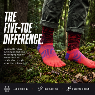 Move & Roam™ Performance Toe Socks