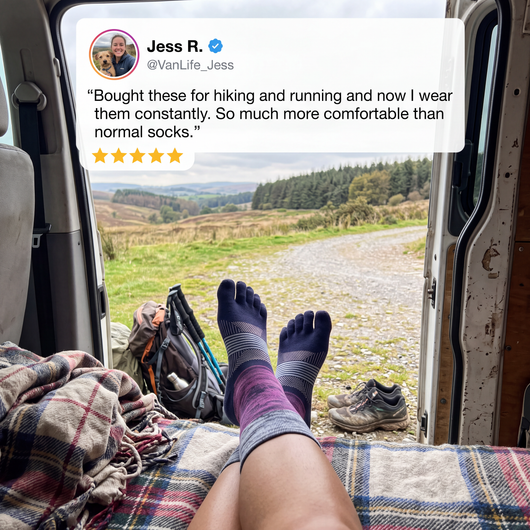 Move & Roam™ Performance Toe Socks